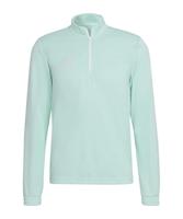 adidas Entrada 22 Trainingstrui 1/4-Zip Mintgroen Wit - thumbnail