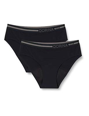 2-pack - Menstruatie ondergoed - Hipster - Uitwasbaar incontinentie ondergoed - XL - Zwart | Dames slip - Onderbroek - Ondergoed - XL - Onderbroek