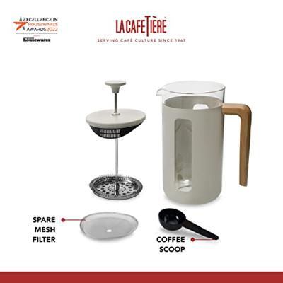 La Cafetière - Pisa Cafetiere Crème - 3 kops