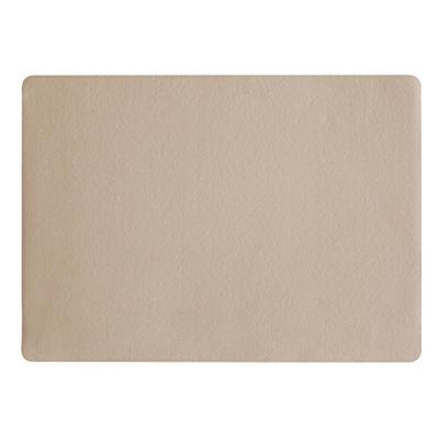 ASA Selection Placemat - Leather Optic Fine - Stone - 46 x 33 cm