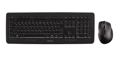 Cherry DW 5100 Desktopset Toetsenbord en Muis Draadloos Zwart - thumbnail