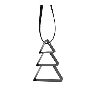 Stelton Figura Ornament Kerstboom small-soft zwart Stelton Figura Ornament Kerstboom small-soft zwart