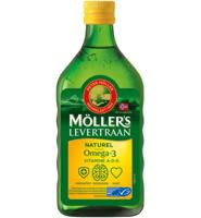 Mollers Omega-3 levertraan naturel 250 Milliliter - thumbnail