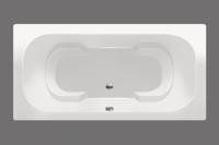 Ligbad Xenz Tanga | Inbouw | 180x90 cm | Incl.Badafvoer | Met overloop | Acryl | Glans wit - thumbnail