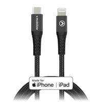 Mobilize Strong Nylon Cable USB-C to MFi Lightning 1m. 60W Black - thumbnail