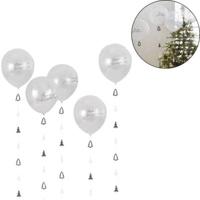 Ginger Ray ballonnen set merry christmas 5 stuks | 20 stuks - thumbnail