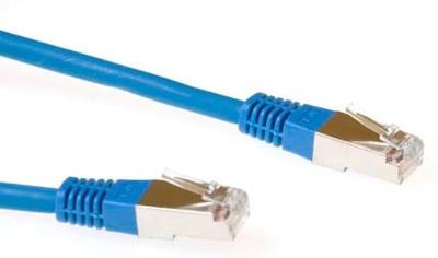 ACT IB7605 F/UTP CAT5E Patchkabel Blauw - 5 meter