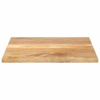 Tafelblad vierkant 70x70x2,5 cm massief mangohout - thumbnail