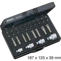 HAZET Gereedschapset 1557/32 - 1/4 inch (6,3 mm) zeskant massief - Binnen-TORX®-profiel - 32-delig - T6 - T55 - thumbnail