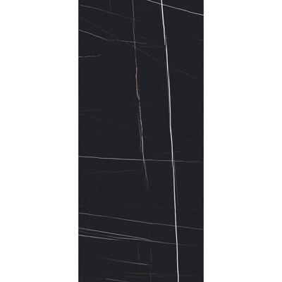 Vloer- en Wandtegel Energieker Ekxtreme 120x280 cm Glanzend Sahara Noir Black Energieker