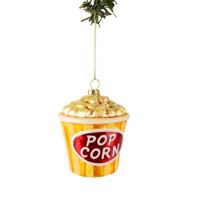 Nordic Light Kerstbal Popcorn 9 cm - thumbnail