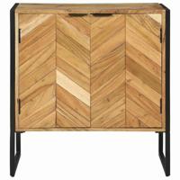 Dressoir Bruin 70 x 35 x 75 cm Massief acaciahout - thumbnail