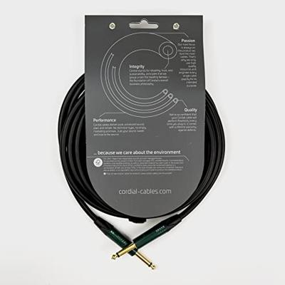 Cordial CRI6PP ENCORE 6.3 TS jack - 6.3 TS jack recht - road instrumentkabel 6m