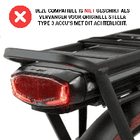 Abi Compatible fietsaccu stella type 3 36v 14.5 ah - thumbnail