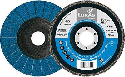 LUKAS-ERZETT A27441250401465A Lamellenschuurschijf Diameter 125 mm Boordiameter 22.23 mm 10 stuk(s) LUKAS-ERZETT A27441250401465A Lamellenschuurschijf Diameter 125 mm Boordiameter 22.23 mm 10 stuk(s)