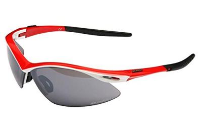 Massi Wind Bril Zwarte lens - Rood Massi Wind Bril Zwarte lens - Rood
