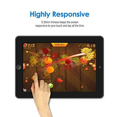 JETech Screen Protector voor iPad 4, iPad 3 en iPad 2, Gehard Glas Schermbeschermer