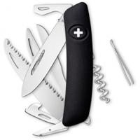 Swiza zakmes D09 Box unisex 95 x 29 x 21 mm RVS zwart - thumbnail