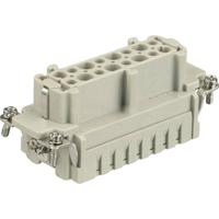 Harting 09330162716 Businzetstuk Han® E 16 + PE Cage Clamp 1 stuk(s) - thumbnail