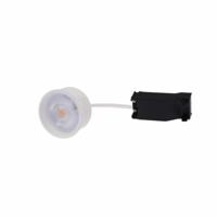 LED spot 5W 400 lumen 38° 2700K dimbaar vervangt een GU10 lamp slechts 26mm hoog wit aansluitdoos - thumbnail