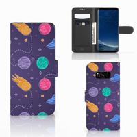 Samsung Galaxy S8 | Wallet Case | met Pasjes | Space - thumbnail