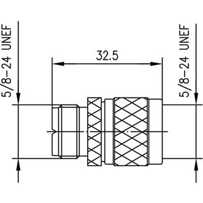 Telegärtner 100024353 100024353 Coax-adapter UHF-bus - N-stekker 1 stuk(s)