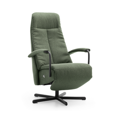 Relaxstoel C-100 Groen Stof Relaxstoel C-100 Groen Stof