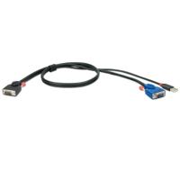 Kabel KVM LINDY 33770 1 m - thumbnail