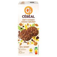 Cereal Soft cookies choco-walnut minder suiker z zoetstof 138 Gram - thumbnail