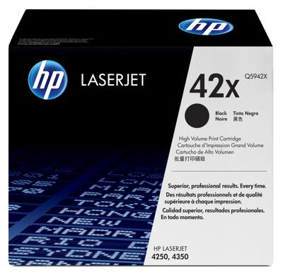 Huismerk HP 42X (Q5942X) Toner Zwart