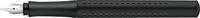 Faber Castell vulpen Grip 2011 - zwart F - thumbnail