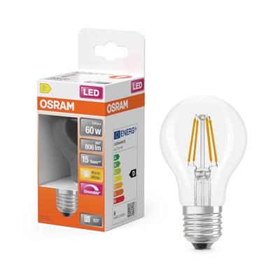 OSRAM HOMELIGHTING 4099854465055 LED-lamp Energielabel D (A - G) E27 5.9 W Warmwit (Ø x h) 60.00 mm x 60.00 mm 1 stuk(s) OSRAM HOMELIGHTING 4099854465055 LED-lamp Energielabel D (A - G) E27 5.9 W Warmwit (Ø x h) 60.00 mm x 60.00 mm 1 stuk(s)