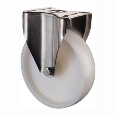 BS Rollen Bokwiel | wiel-d. 75 mm draagvermogen 60 kg | kunststof | plaat L60xB60 mm | 1 stuk - G110.A90.076 G110.A90.076