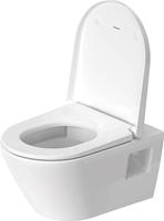 Duravit D-Neo wandtoilet zonder zitting 37x54x40cm Wit Hoogglans 2578090000 - thumbnail