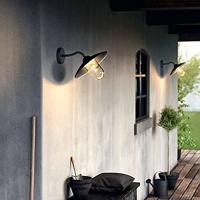 Wandlamp Philips 0164330PN Buitenkant Zwart Aluminium 60 W E27 - thumbnail