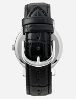 Lorus RG839CX5 Horloge staal-leder zilverkleurig-zwart 37,5 mm - thumbnail