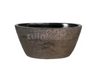Bloempot Tokio Ovaal 30cm Bruin - thumbnail