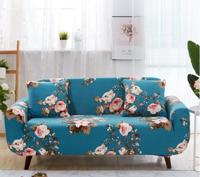 Sofa covers all-inclusive slip-resistente sectionele elastische volledige Bank cover sofa cover en kussensloop specificatie: drie stoel + 2 stks kuss - thumbnail