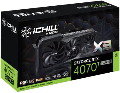 Inno3D iChill GEFORCE RTX 4070 Ti SUPER X3 NVIDIA 16 GB GDDR6X