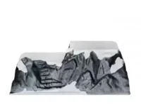 Kerstdorp landschap mini dorp 42x25 cm My Village - My village - thumbnail