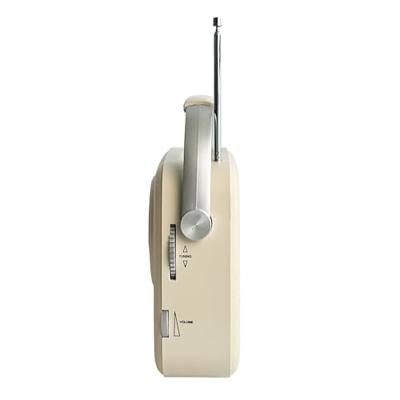 Silva Schneider Mono 1965 Transistorradio VHF (FM) AUX, USB Oplaadbaar Beige