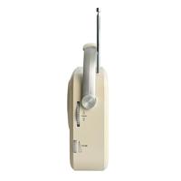 Silva Schneider Mono 1965 Transistorradio VHF (FM) AUX, USB Oplaadbaar Beige - thumbnail