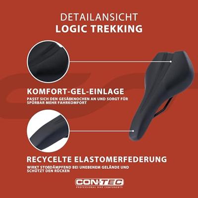 CONTEC zadel "logic" ct saddle logic 270 x 158mm