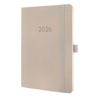 Sigel C2630 Weekkalender Conceptum 2026 Softcover DIN A5 Taupe 1 stuk(s) Aantal paginas: 192 - thumbnail