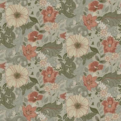 Dutch Wallcoverings Angas - Victor Grey - Grijs