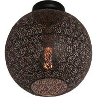 Freelight Plafondlamp Oronero Ø 30 cm zwart-goud - thumbnail