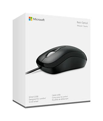 Microsoft Basic Optical Mouse muis Ambidextrous USB Type-A Optisch 800 DPI