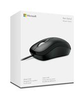 Microsoft Basic Optical Mouse muis Ambidextrous USB Type-A Optisch 800 DPI - thumbnail