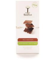 Balance Choco stevia tablet melk hazelnoot 85 Gram - thumbnail