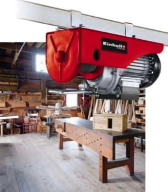 Einhell 2255130 Elektrische kabeltakel Draagkracht (met keerschijf) 250 kg Draagkracht (zonder keerschijf) 125 kg